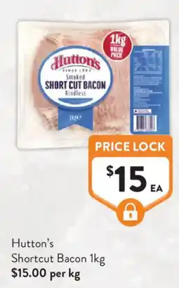 Foodworks Hutton's Shortcut Bacon offer