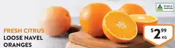 Foodworks Fresh Citrus Loose Navel Oranges offer