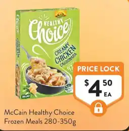 Foodworks McCain Healthy Choice Frozen Meals offer