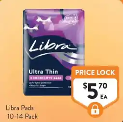 Foodworks Libra Pads offer