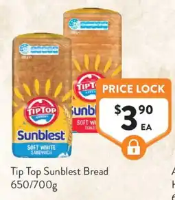 Foodworks Tip Top Sunblest Bread offer