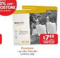 WHOLELIFE Ecostore Laundry Powder Lemon offer