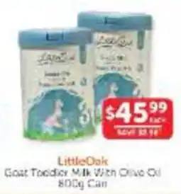WHOLELIFE LittleOak Goat Toddler Milk With Olive Oil offer