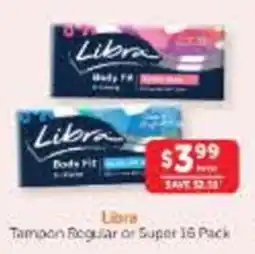 WHOLELIFE Libra Tampon Regular or Super offer