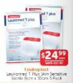 WHOLELIFE Leukoplast Leukomed T Plus Skin Sensitive offer