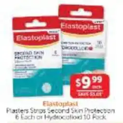 WHOLELIFE Elastoplast Plasters Strips Second Skin Protection offer