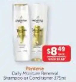 WHOLELIFE Pantene Daily Moisture Renewal Shampoo or Conditioner offer