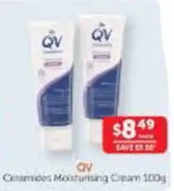 WHOLELIFE QV Ceramides Moisturising Cream offer