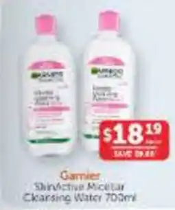 WHOLELIFE Garnier SkinActive Micellar Cleansing Water offer