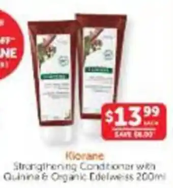 Klorane Strengthening Conditioner with Quinine & Organic Edelweiss