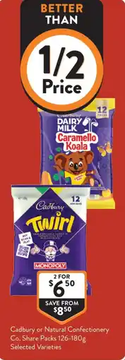 Foodworks Cadbury Twirl offer