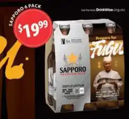 Star Liquor Sapporo Premium offer