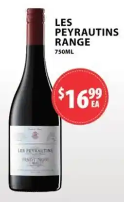 Star Liquor Les Peyraultins Pinot Noir offer