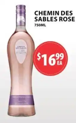 Star Liquor Chemin des Sables Rose offer
