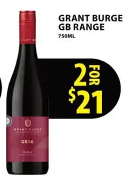 Star Liquor Grant Burge GB Range offer