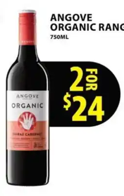 Star Liquor Angove Organic Shiraz Cabernet offer