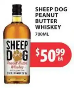 Star Liquor Sheep Dog Peanut Butter Whiskey offer