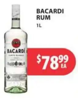 Star Liquor Bacardi rum offer
