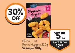 Foodworks Pacific West Prawn Nuggets offer