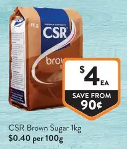 Foodworks CSR Brown Sugar offer