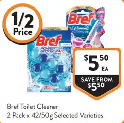 Foodworks Bref Toilet Cleaner offer