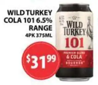 Wild Turkey Cola 101