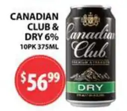 Star Liquor Canadian Club Dry offer