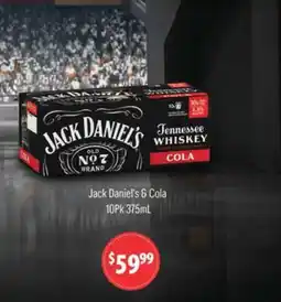 Star Liquor Jack Daniel's & Cola offer