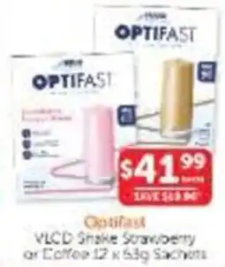 WHOLELIFE Optifast VLCD Shake Strawberry offer