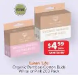 WHOLELIFE Organic Bamboo Cotton Buds offer