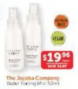 WHOLELIFE The Jojoba Company Water Toning Mist 50ml offer