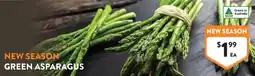 Foodworks New season green asparagus offer