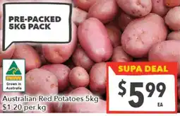 Supa Valu Australian Red Potatoes offer