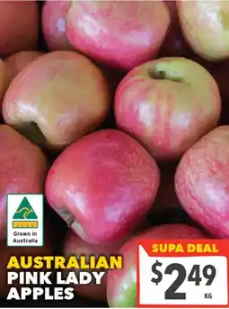 Supa Valu Australian Pink Lady Apples offer