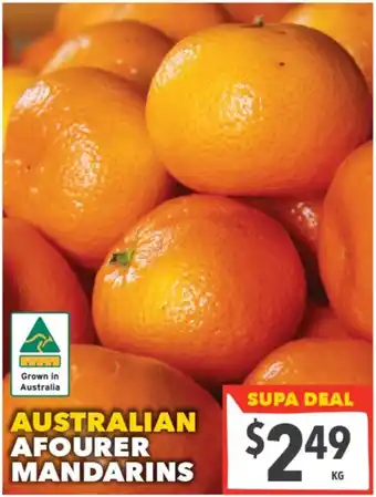 Australian Afourer Mandarins
