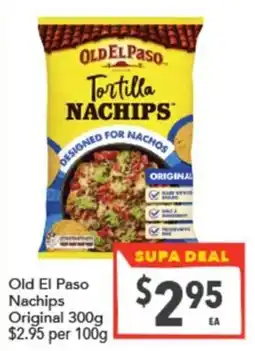 Supa Valu Old El Paso Nachips offer