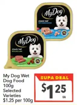 Supa Valu My Dog Wet Dog Food offer