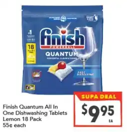 Supa Valu Finish Quantum All In One Dishwashing Tablets offer