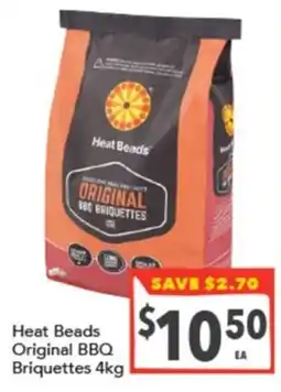 Supa Valu Heat Beads Original BBQ Briquettes offer