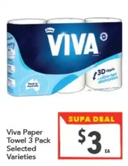 Supa Valu Viva Paper Towel offer