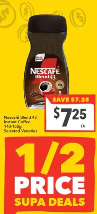 Nescafe Blend 43 Instant Coffee