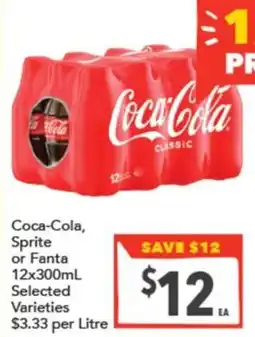 Supa Valu Coca-Cola, Sprite or Fanta offer
