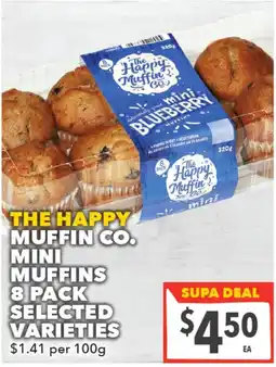 Supa Valu The Happy Muffin Co. Mini Muffins offer
