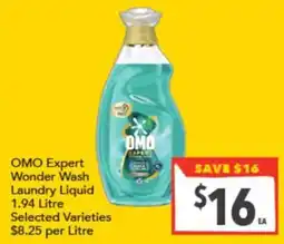 Supa Valu OMO Expert Wonder Wash Laundry Liquid offer