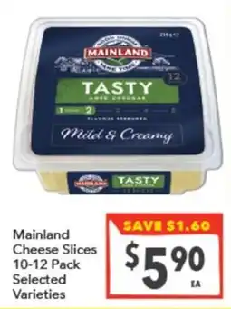 Supa Valu Mainland Cheese Slices offer