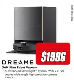 The Good Guys DREAME X60 Ultra Robot Vacuum offer