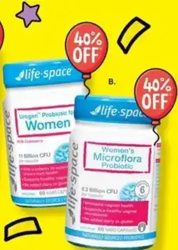 Chemist King life-space Women's Microflora Probiotic offer
