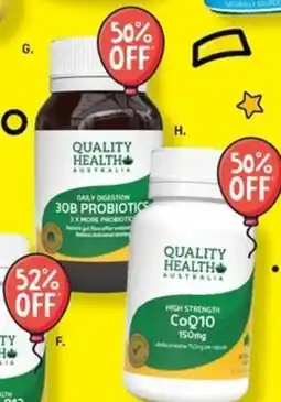 Chemist King Quality Health Australia Daily Digestion 30B Probiotics offer