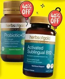 Chemist King herbs of gold Activated Sublingual B12 offer