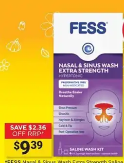 Cincotta Chemist FESS Nasal & Sinus Wash Extra Strength offer